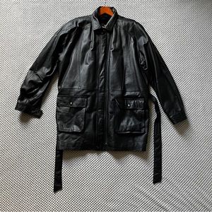 The Connection Leather Coat